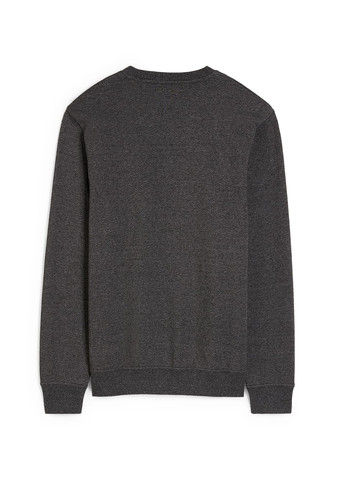 Сірий світшот C&A меланж без декору (302787027)