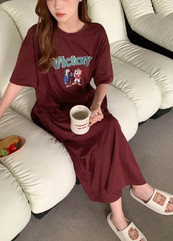 Костюм (футболка, спідниця) SHEIN (332388991)