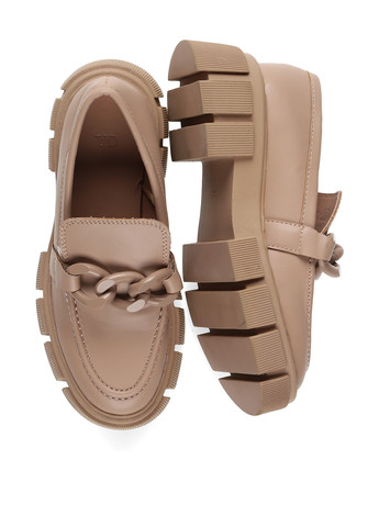 C&A Туфлі лофери бежевий з штучна шкіра, нідерланди — демісезон (296718928)