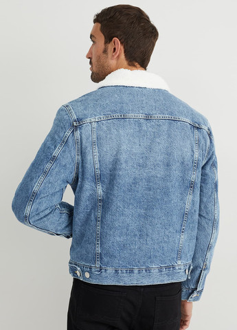 Голубая демисезонная куртка C&A