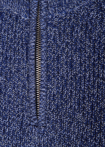 Синий зимний свитер Gant