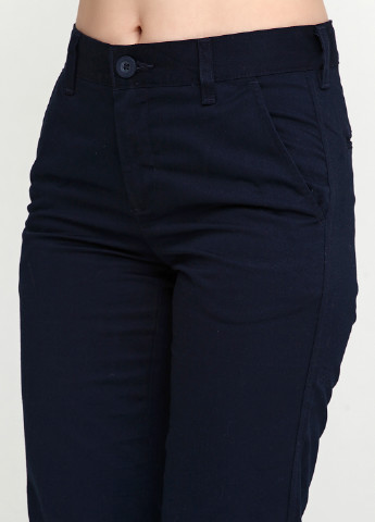 Темно-синие кэжуал демисезонные зауженные брюки Lidl