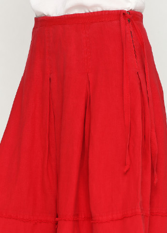 Красная кэжуал однотонная юбка Patrizia Pepe