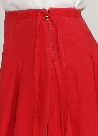 Красная кэжуал однотонная юбка Patrizia Pepe