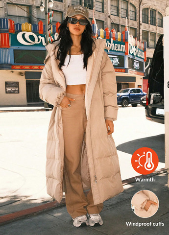 Пудрова зимня куртка SHEIN