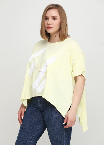 Жёлтая блуза Moskalla