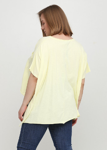 Желтая летняя блуза Moskalla