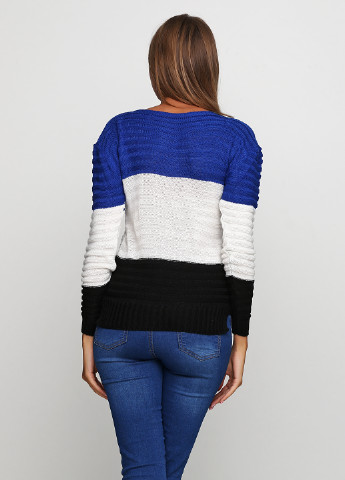 Васильковый демисезонный пуловер пуловер Massimo