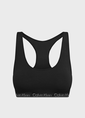 Чорний топ бюстгальтер Calvin Klein без кісточок ліоцелл