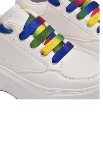 Кроссовки женские 81884 No Brand белые демисезоны (225016807)