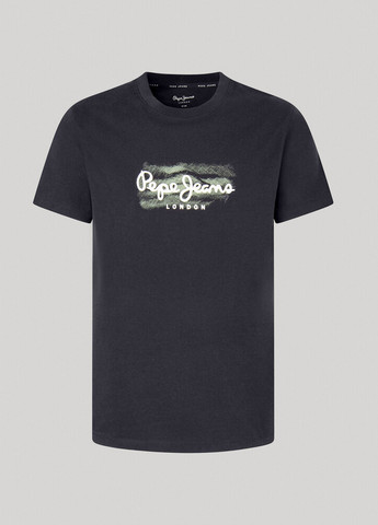Темно-серая футболка Pepe Jeans London