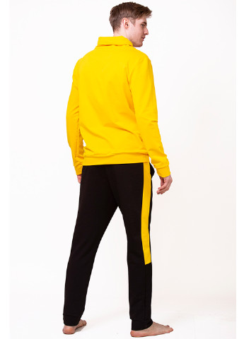 Жовтий демісезонний спортивний костюм чоловічий Kosta