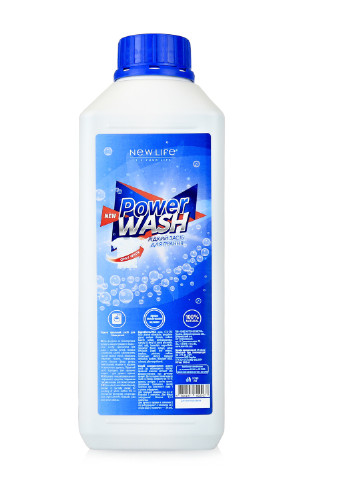 Жидкое средство для стирки белых вещей Power Wash 1 литр New LIFE (252665150)