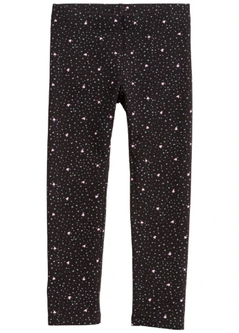 Черно-белые демисезонные леггинсы H&M