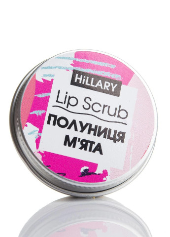 Скраб для губ Полуниця М'ята Lip Scrub Strawberry Mint, 30 г Hillary (252961491)
