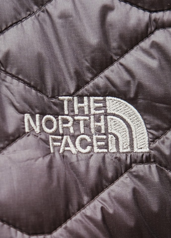 Сіра демісезонна куртка жіноча The North Face ThermoBall