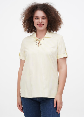 Світло-жовта літня блуза Collection L