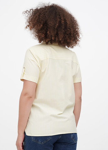 Светло-желтая летняя блуза Collection L