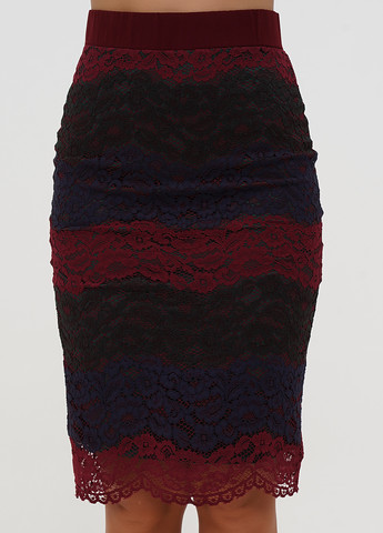 Разноцветная кэжуал в полоску юбка Sassofono карандаш