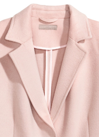 Розовое демисезонное Пальто однобортное H&M