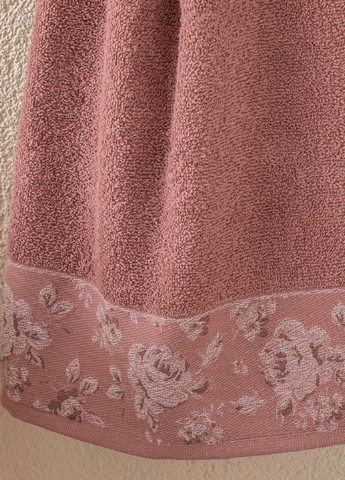 English Home рушник, 50х76 см троянди рожевий виробництво - Туреччина