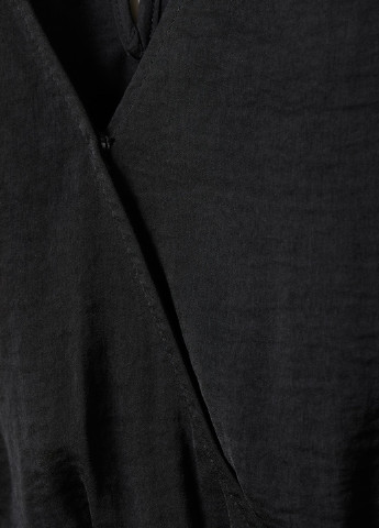 Чорна кежуал сукня H&M однотонна