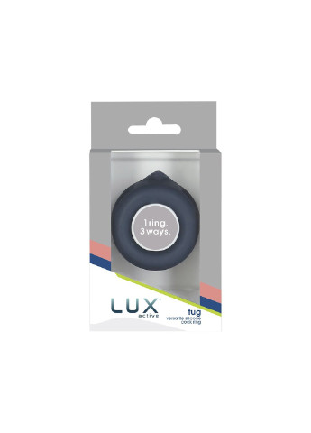 Двойное эрекционное кольцо – Tug – Versatile Silicone Cock Ring Lux Active (255289784)