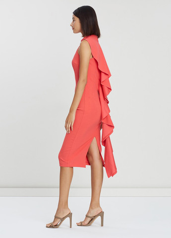 Коралова кежуал сукня футляр Mossman однотонна