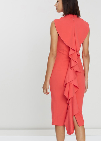 Коралова кежуал сукня футляр Mossman однотонна