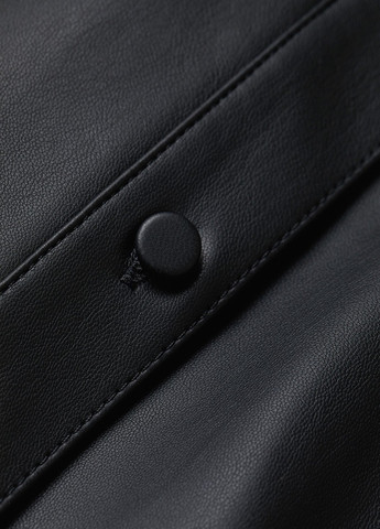 Черное кэжуал платье клеш, рубашка H&M однотонное