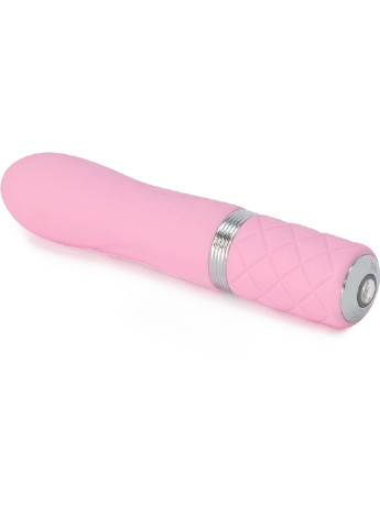 Роскошный вибратор - Flirty Pink с кристаллом Сваровски, гибкая головка Pillow Talk (254551199)