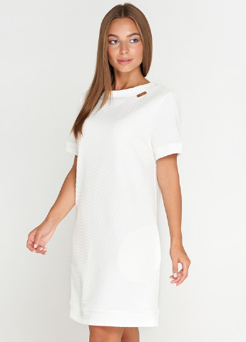 Белое кэжуал платье Sellin