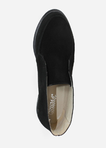 Осенние ботинки rc0084-11 черный Crisma из натуральной замши
