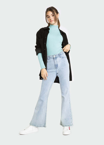 Черная кэжуал рубашка однотонная Reporter Young