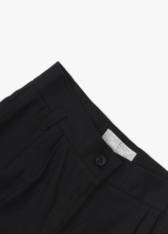 Черные классические демисезонные брюки Kids Couture
