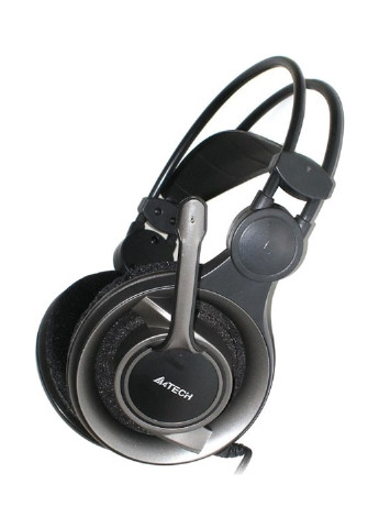 Навушники ігрові з мікрофоном і регулюванням звуку A4Tech hs-100 (black) (134394457)