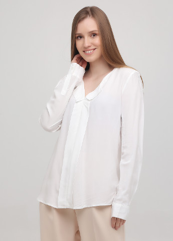 Біла демісезонна блузка Seidensticker