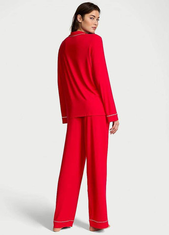 Красная всесезон пижама (рубашка, брюки) рубашка + брюки Victoria's Secret