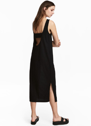 Чорна кежуал сукня сукня-майка H&M