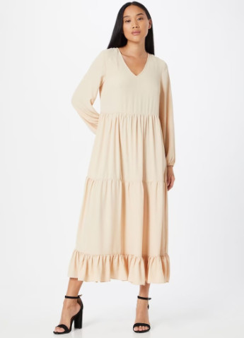 Бежевое платье Glamorous