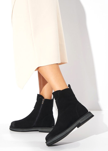 Осенние ботинки Lola Andy с потертостями из натуральной замши