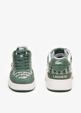 Зеленые демисезонные кроссовки Lacoste
