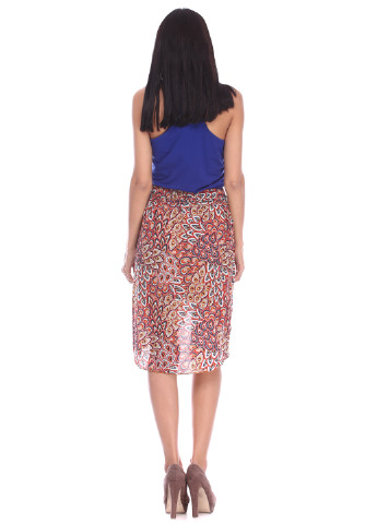 Разноцветная кэжуал с абстрактным узором юбка Dept со средней талией