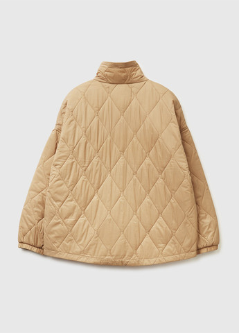 Песочная демисезонная куртка куртка-лайнер United Colors of Benetton