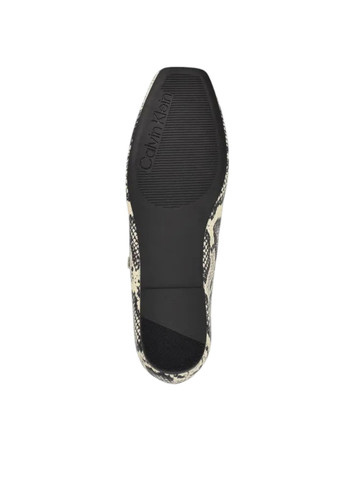 Жіночі балетки Calvin Klein | комбіновані зміїні тиснення штучна шкіра (335265374)