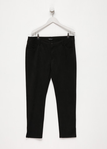 Черные классические демисезонные классические, прямые брюки Boohoo