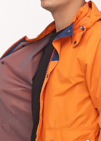 Оранжевая демисезонная куртка Lands' End