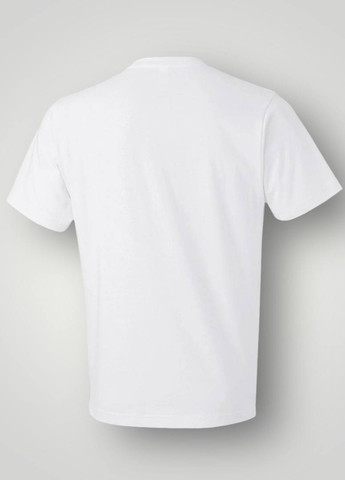 Белая футболка Gildan