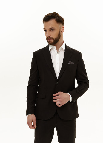 Чорний демісезонний костюм NAVI