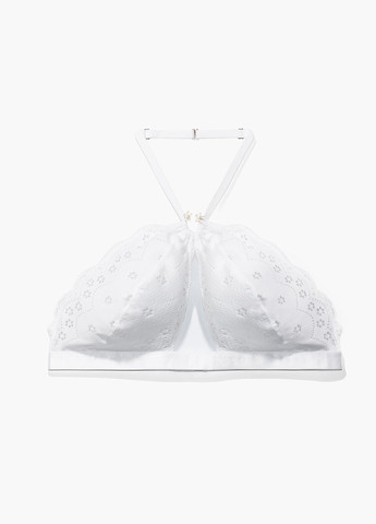 Белый бюстгальтер Savage X Fenty без косточек полиамид